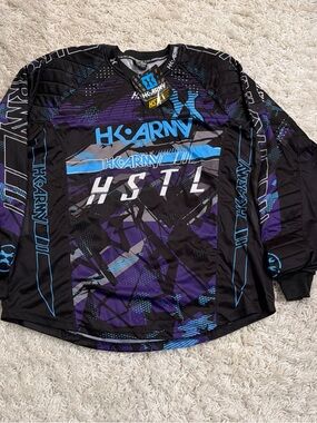 U.S. Army Black Jersey with Purple and Blue Accents - HK Army HSTL